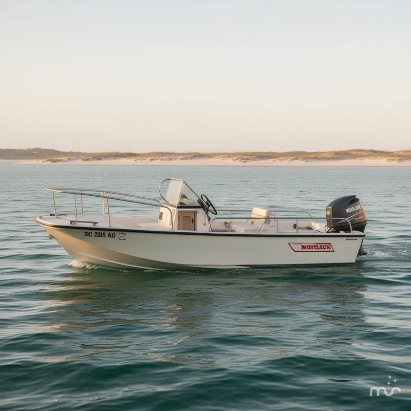 Slide: The Image of Boston Whaler 17 Montauk 1991 - 0