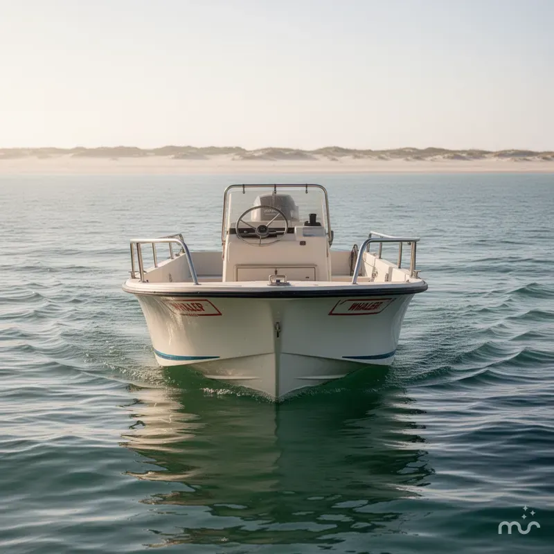 Slide: The Image of Boston Whaler 17 Montauk 1991 - 3
