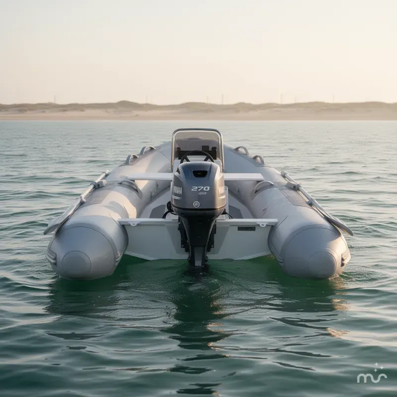 Slide: The Image of Zodiac CADET 270 RIB w Yamaha F-4 SMHA 2021 - 1