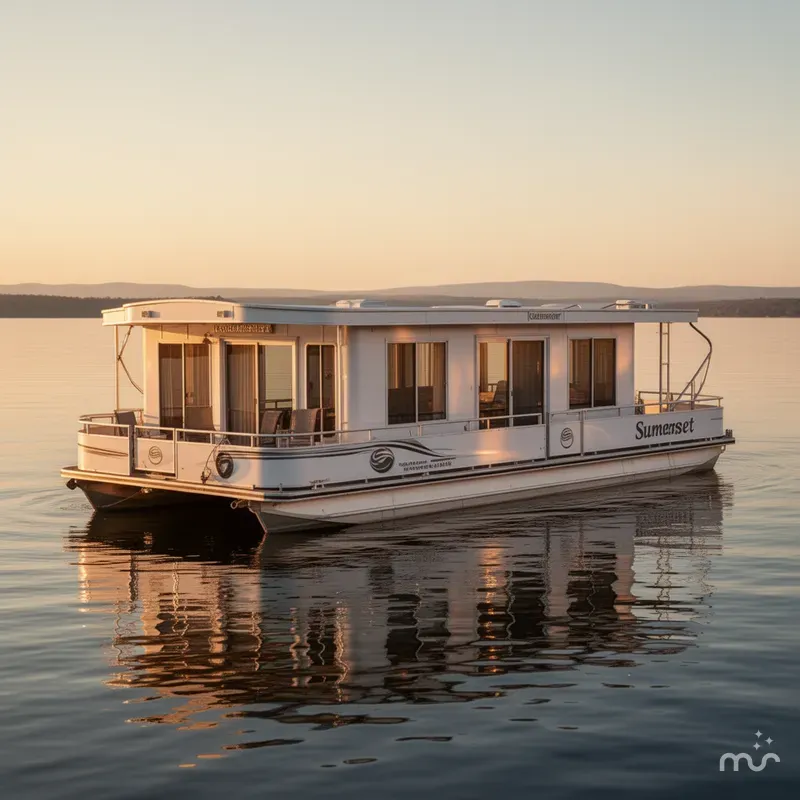 Slide: The Image of Sumerset Houseboat 21' x 106' 2007 - 1