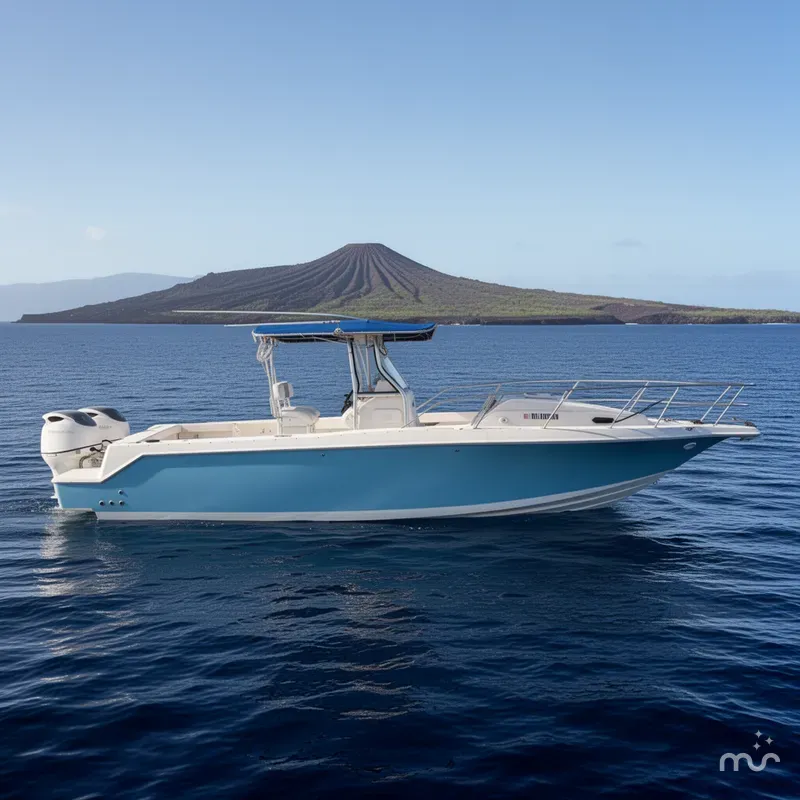 Slide: The Image of Pro-Line 3400 Bimini Cuddy 1996 - 2