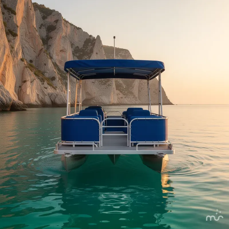 Slide: The Image of Custom Commerical Pontoon Fleet 2000 - 3