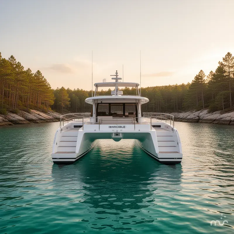 Slide: The Image of Invincible 46 Catamaran 2026 - 3