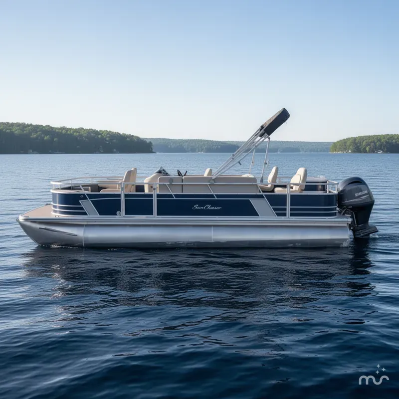 Slide: The Image of SunChaser Geneva Cruise 22 DLX 4.0 Fish 2018 - 1