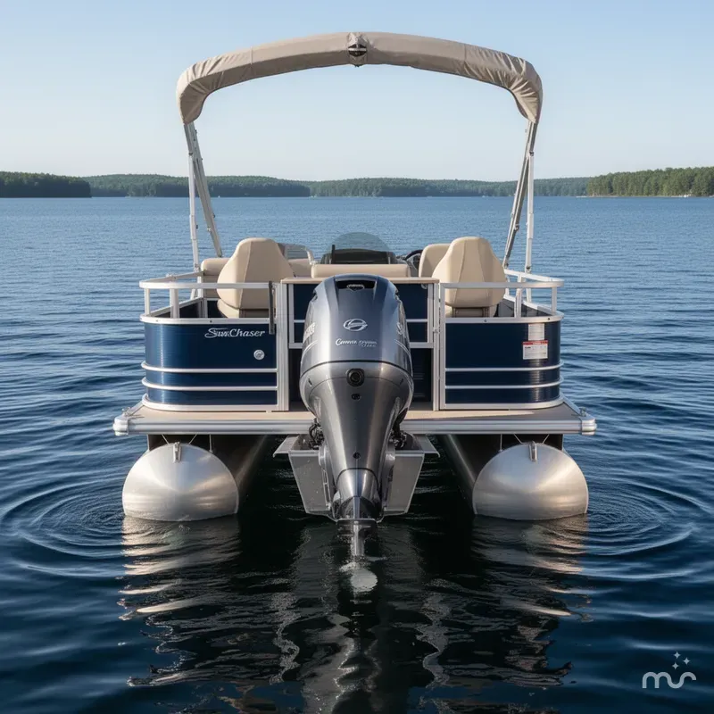 Slide: The Image of SunChaser Geneva Cruise 22 DLX 4.0 Fish 2018 - 2