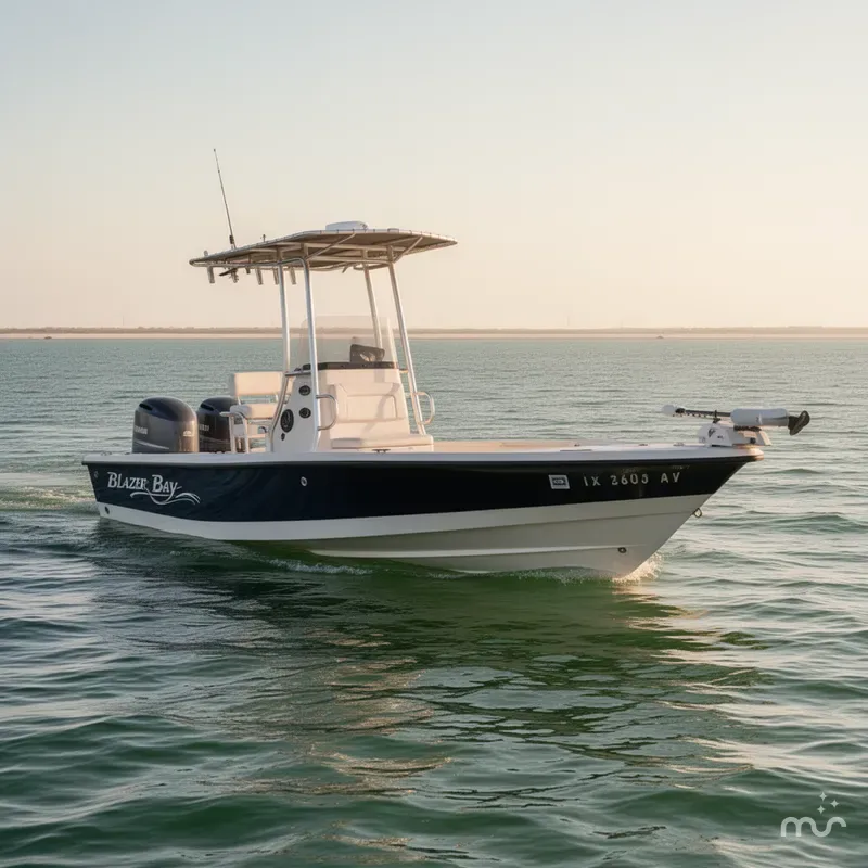 Slide: The Image of Blazer Bay 2200 Fisherman 2009 - 0