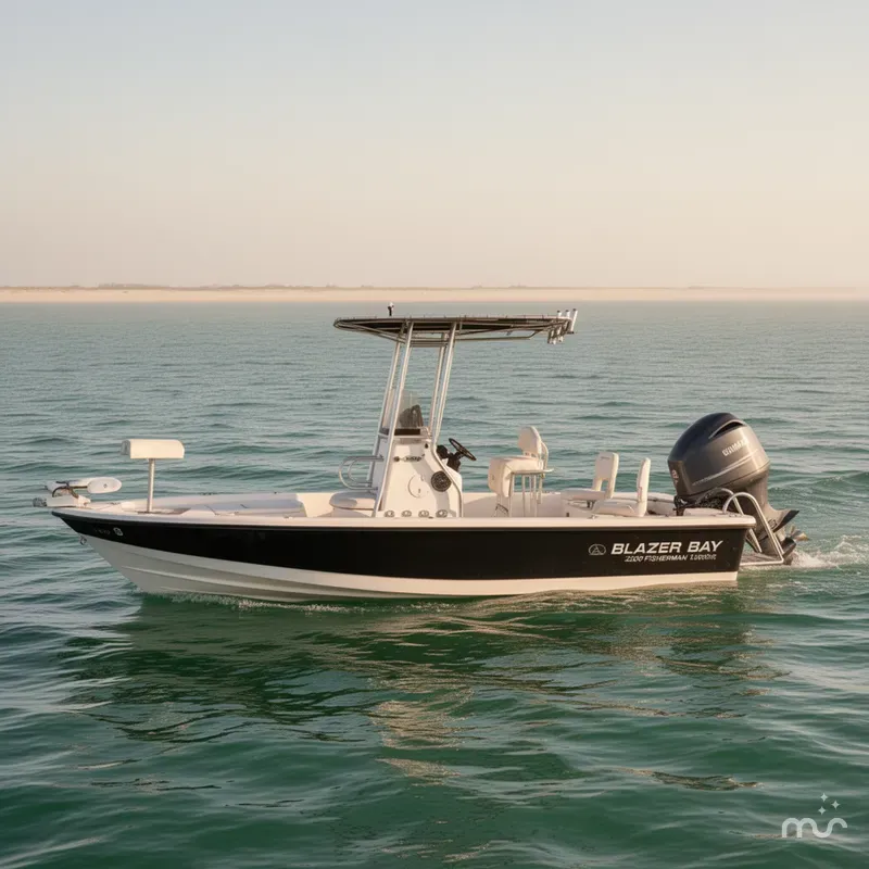 Slide: The Image of Blazer Bay 2200 Fisherman 2009 - 2