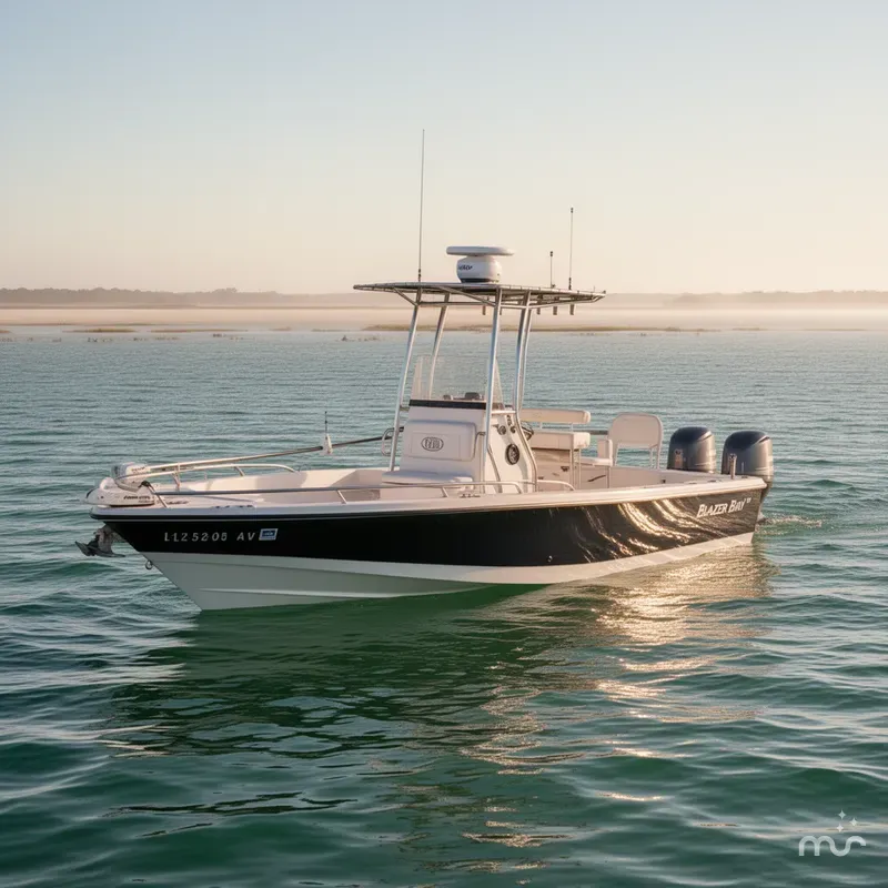 Slide: The Image of Blazer Bay 2200 Fisherman 2009 - 4