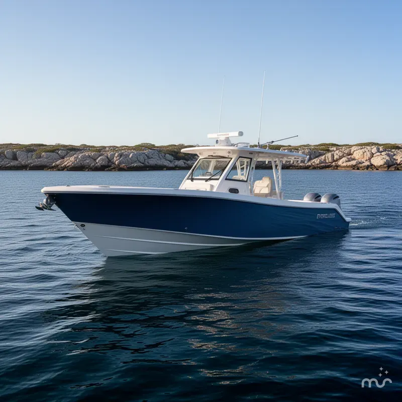 The Image of Everglades 395 Center Console 2020 - 0