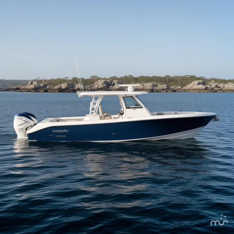 Slide: The Image of Everglades 395 Center Console 2020 - 2