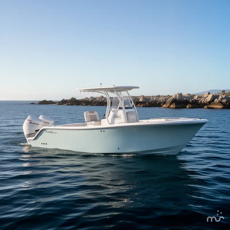 Slide: The Image of Front Runner 26 Center Console 2022 - 2