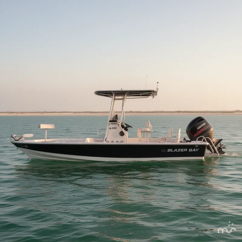 Slide: The Image of Blazer Bay 2200 Fisherman 2009 - 2