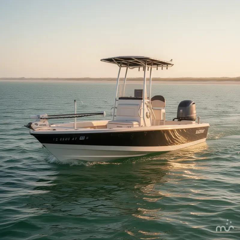 Slide: The Image of Blazer Bay 2200 Fisherman 2009 - 4