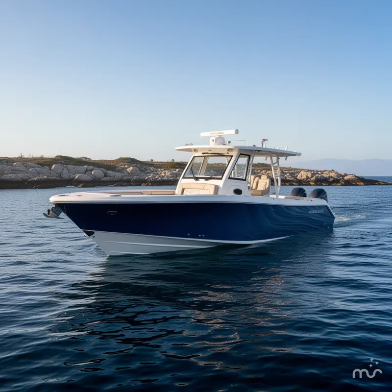 Slide: The Image of Everglades 395 Center Console 2020 - 2
