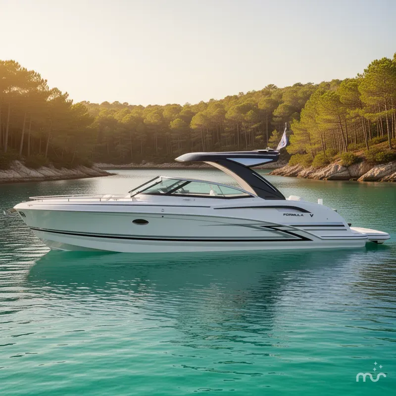 Slide: The Image of Formula 350 Crossover Bowrider I/O 2026 - 2