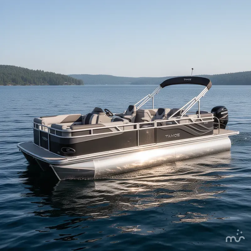 Slide: The Image of Tahoe Sport 2180 Quad Lounge & Honda 4-Stroke EFI 2026 - 2