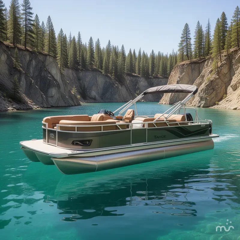 Slide: The Image of Tahoe Sport VRB 2185 Swingback & 4-Stroke $32995 2026 - 2
