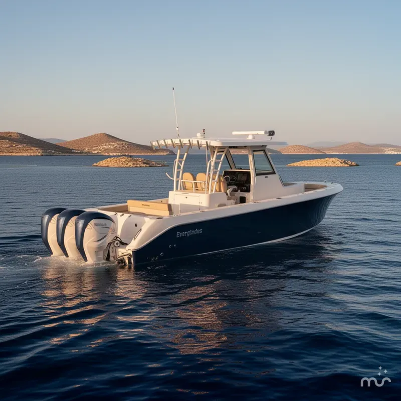 Slide: The Image of Everglades 395 Center Console 2020 - 3