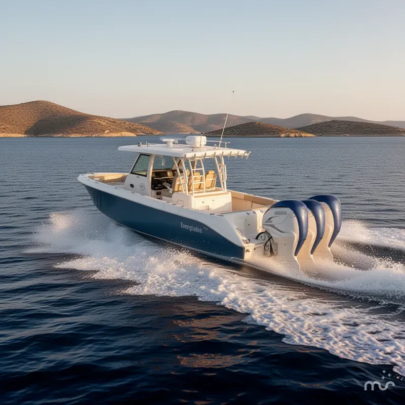 Slide: The Image of Everglades 395 Center Console 2020 - 4