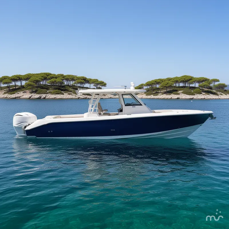Slide: The Image of Everglades 395 Center Console 2020 - 2