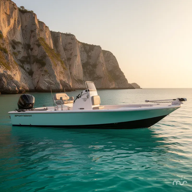Slide: The Image of Sportsman Tournament 234 Bay Boat 2023 - 2