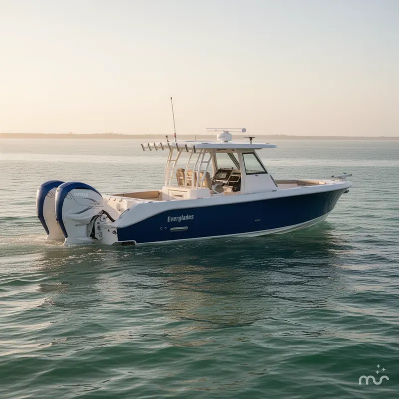 The Image of Everglades 395 Center Console 2020 - 0