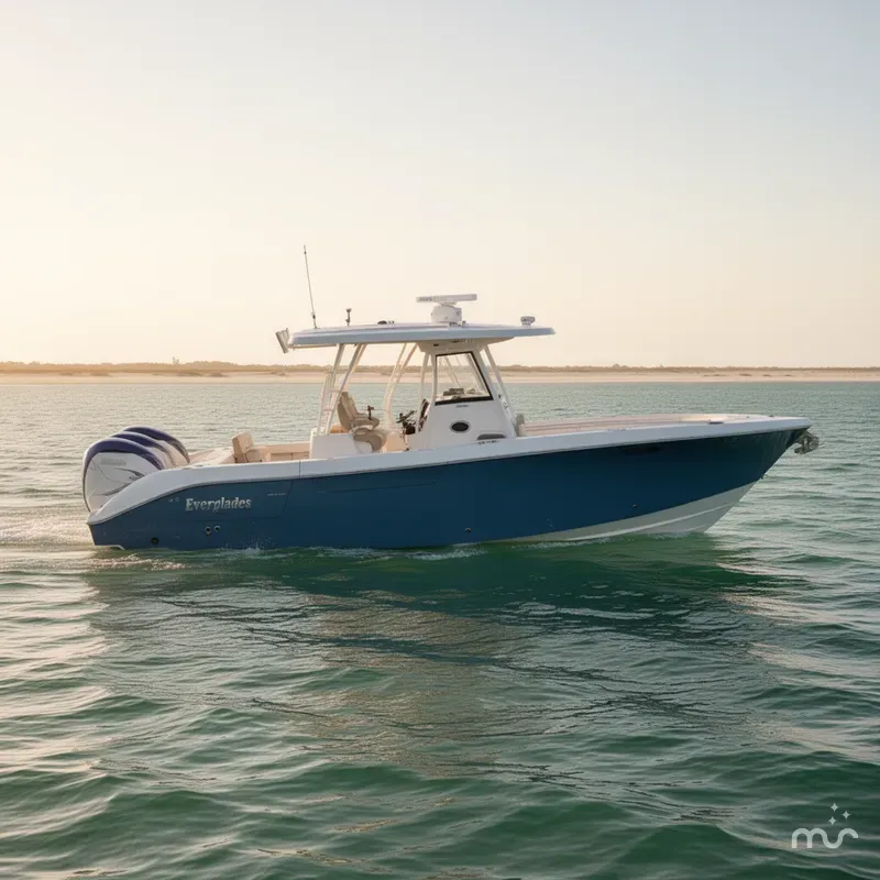 Slide: The Image of Everglades 395 Center Console 2020 - 2