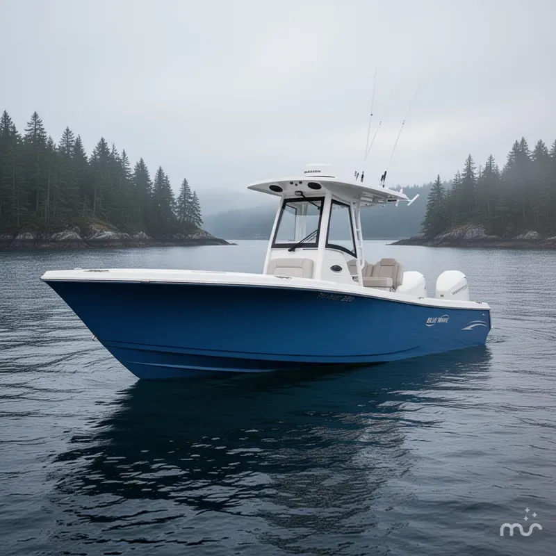 Slide: The Image of Blue Wave 2800 Makaira 2021 - 2