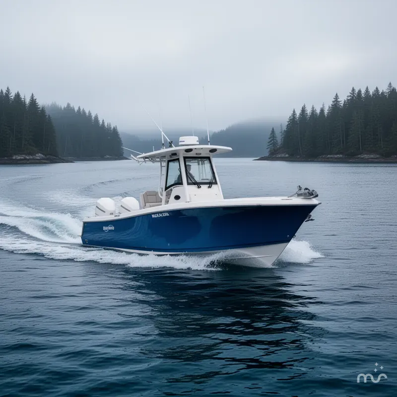Slide: The Image of Blue Wave 2800 Makaira 2021 - 4