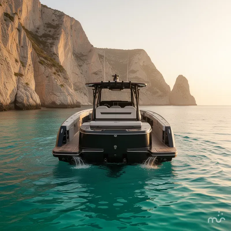 Slide: The Image of Nor-Tech 390 Sport Center Console 2025 - 3