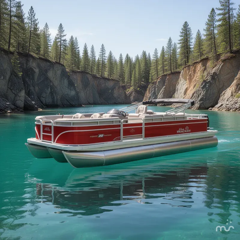 Slide: The Image of Sun Tracker Fishin' Barge 22 XP3 2026 - 4