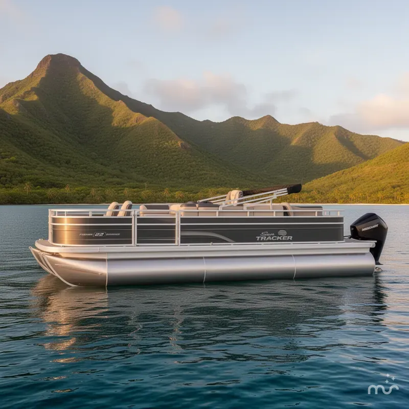 Slide: The Image of Sun Tracker Fishin' Barge 22 XP3 2026 - 2