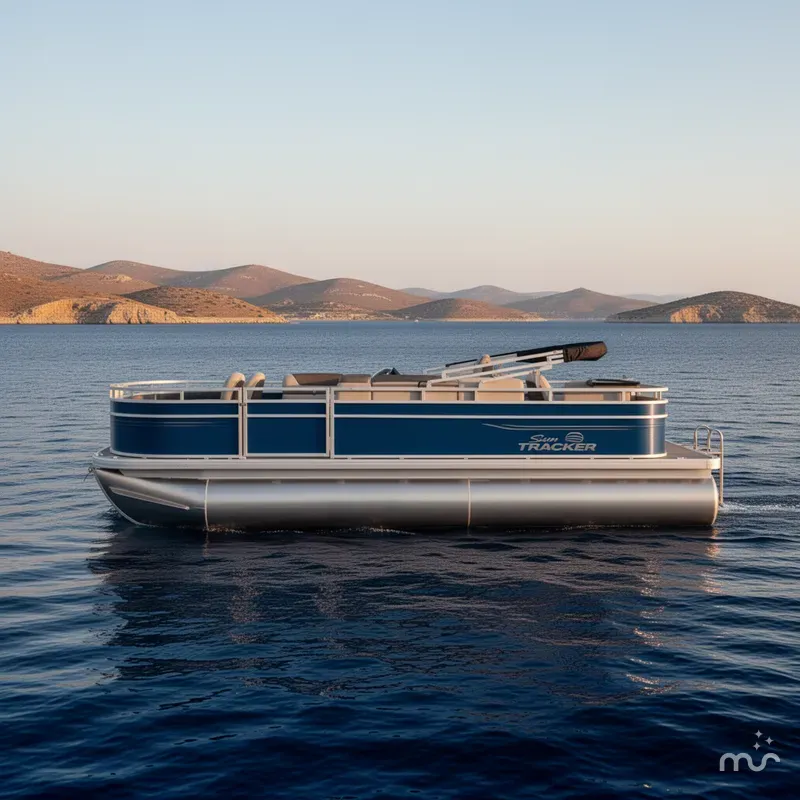 Slide: The Image of Sun Tracker Fishin' Barge 20 DLX 2026 - 2