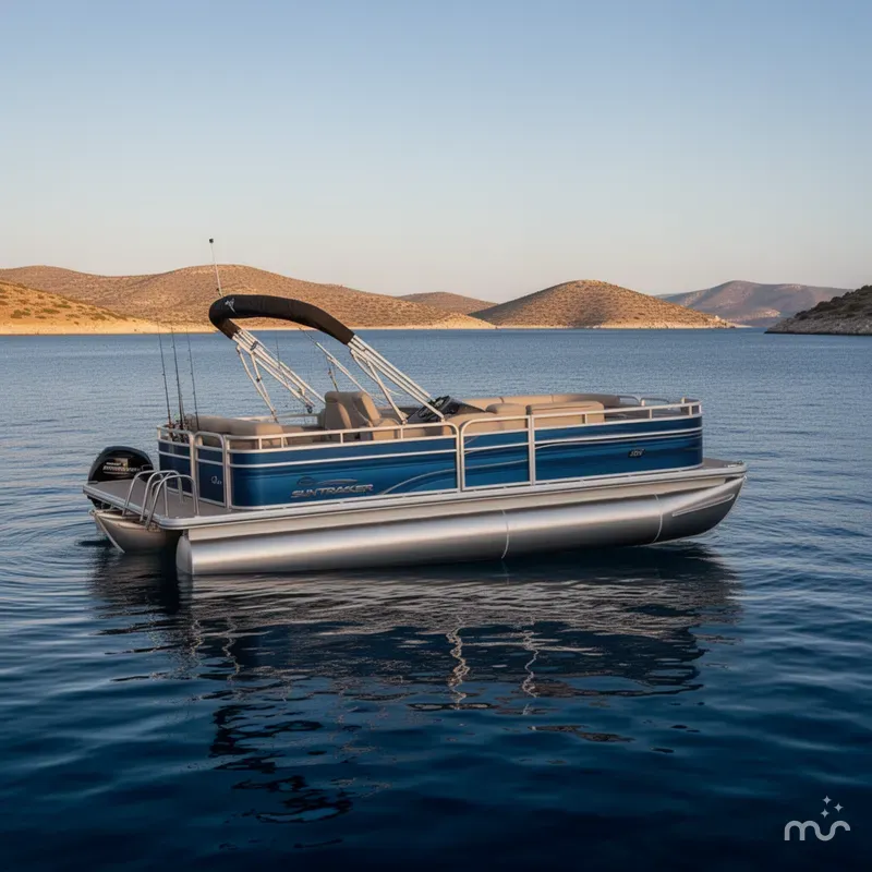Slide: The Image of Sun Tracker Fishin' Barge 20 DLX 2026 - 4