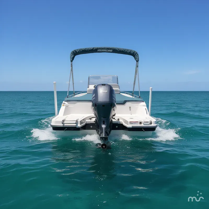 Slide: The Image of Hurricane SunDeck Sport 205 OB 2023 - 0