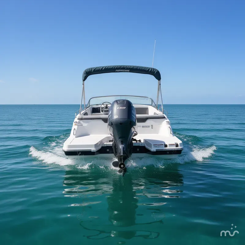 Slide: The Image of Hurricane SunDeck Sport 205 OB 2023 - 1