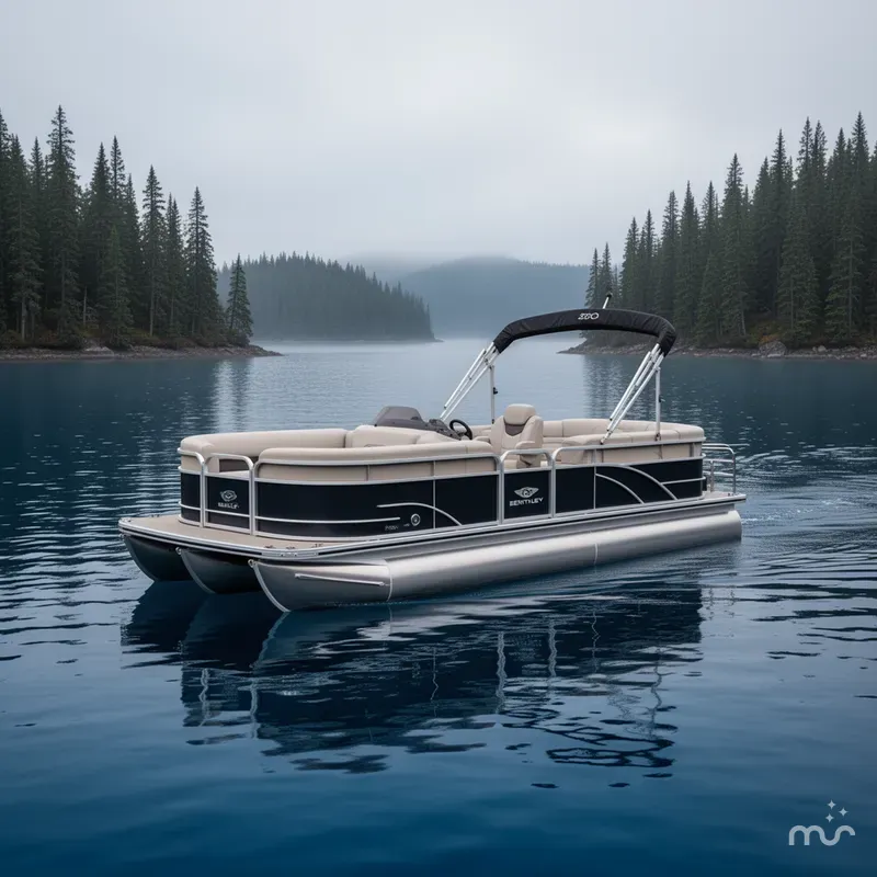 Slide: The Image of Bentley Pontoons LE 200 CW 2026 - 2