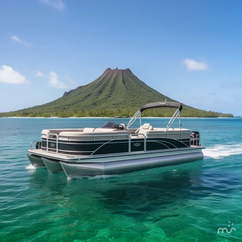 Slide: The Image of Bentley Pontoons Legacy 200 Navigator 2026 - 2