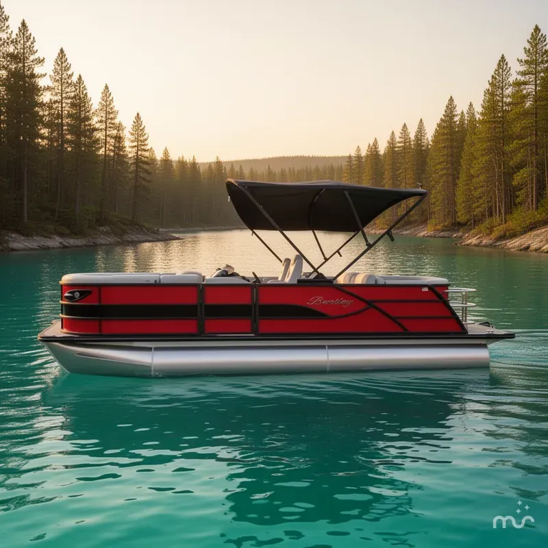 Slide: The Image of Bentley Pontoons Legacy 200 Swingback 2026 - 2