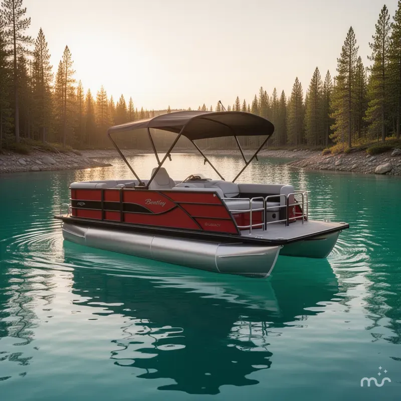 Slide: The Image of Bentley Pontoons Legacy 200 Swingback 2026 - 4