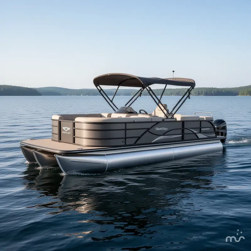 Slide: The Image of Bentley Pontoons Legacy 220 Navigator 2026 - 0
