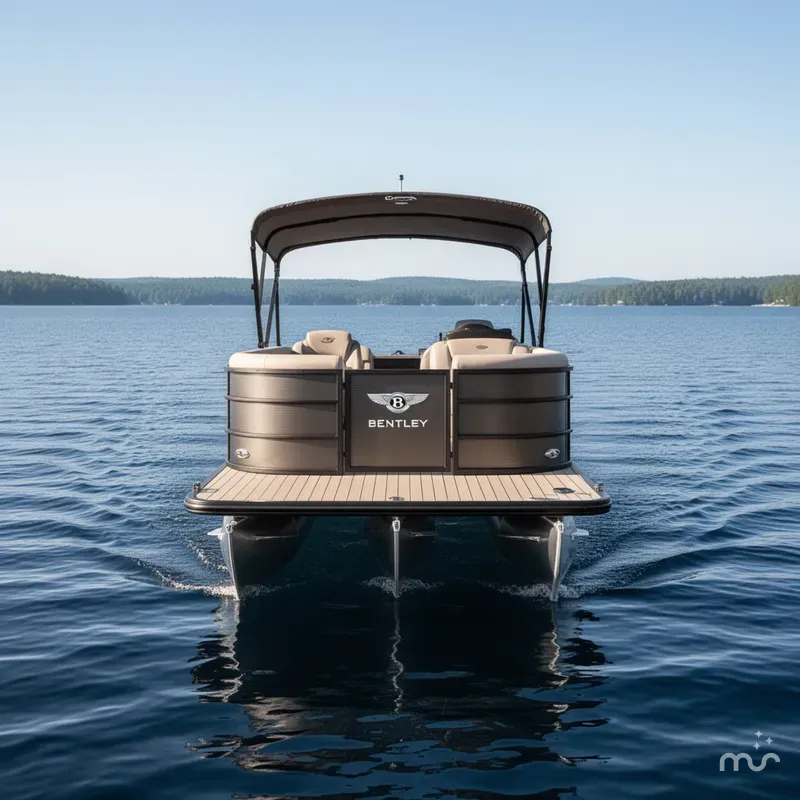 Slide: The Image of Bentley Pontoons Legacy 220 Navigator 2026 - 1