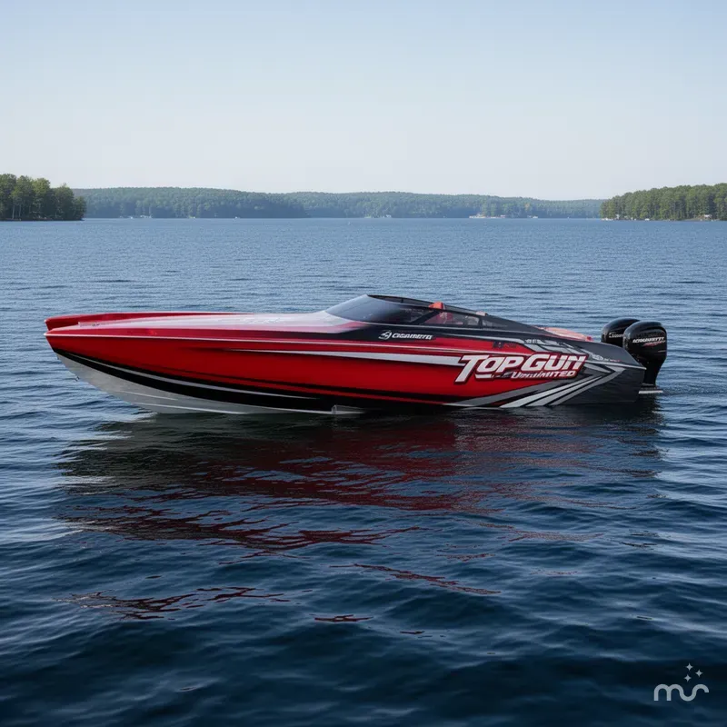 Slide: The Image of Cigarette 39' Top Gun Unlimited 2011 - 0