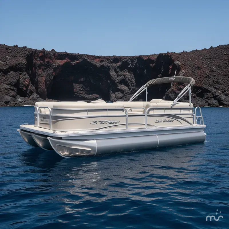 The Image of Sun Tracker Party Barge 16 DLX 2026 - 0