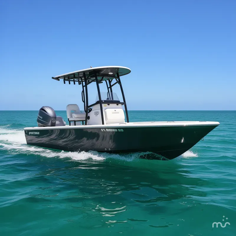 Slide: The Image of Sportsman Masters 227 Bay Boat 2020 - 0