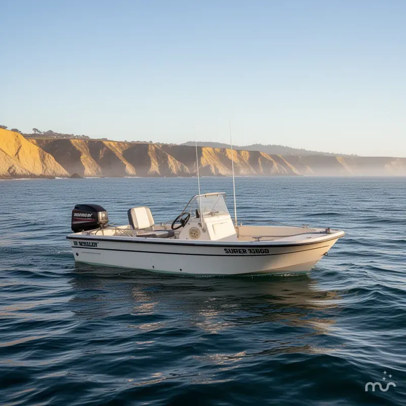 Slide: The Image of Boston Whaler Super Sport Fisher 1981 - 1