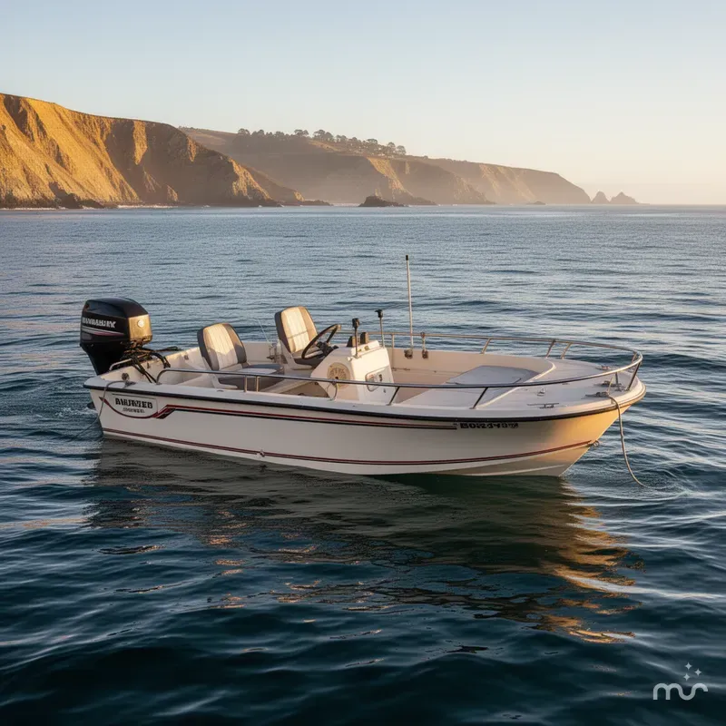 Slide: The Image of Boston Whaler Super Sport Fisher 1981 - 2