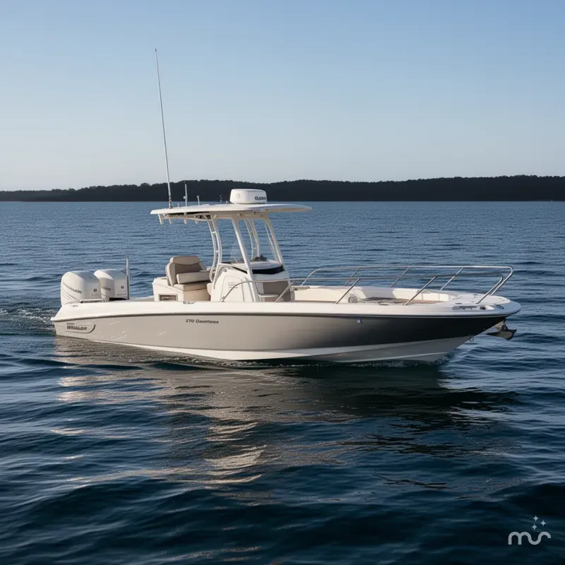 Slide: The Image of Boston Whaler 270 Dauntless 2018 - 0