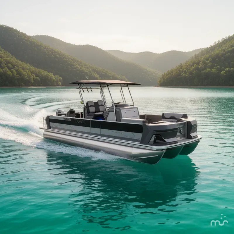 The Image of Tahoe GEOfish 200HP CRF 2585 Tritoon 2025 - 0