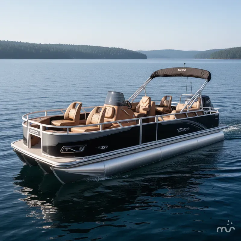 Slide: The Image of Tahoe Sport 2385 Center Console Fish Tritoon & Honda 4-Stroke EFI 2026 - 0